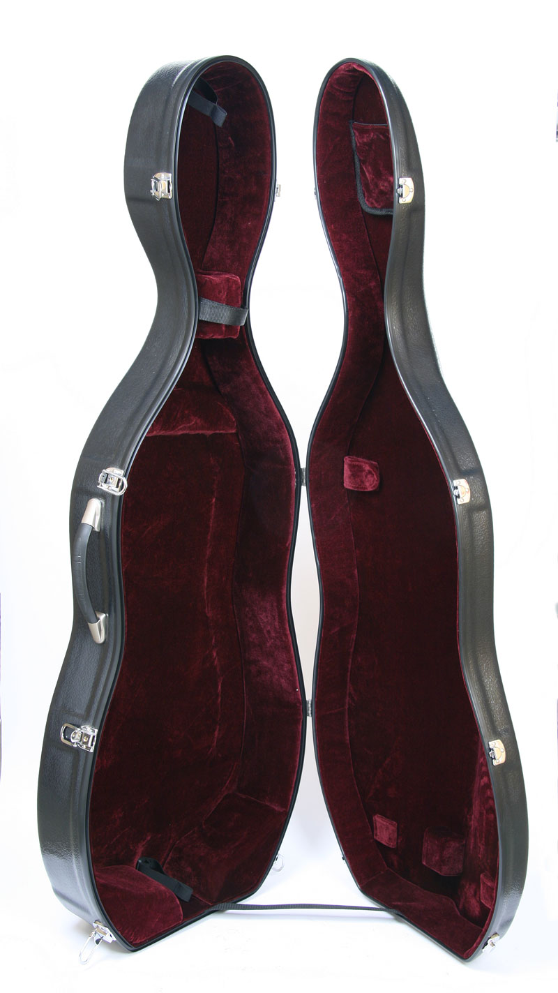 Bellafina Featherweight Cello Case Black 4/4 Size 